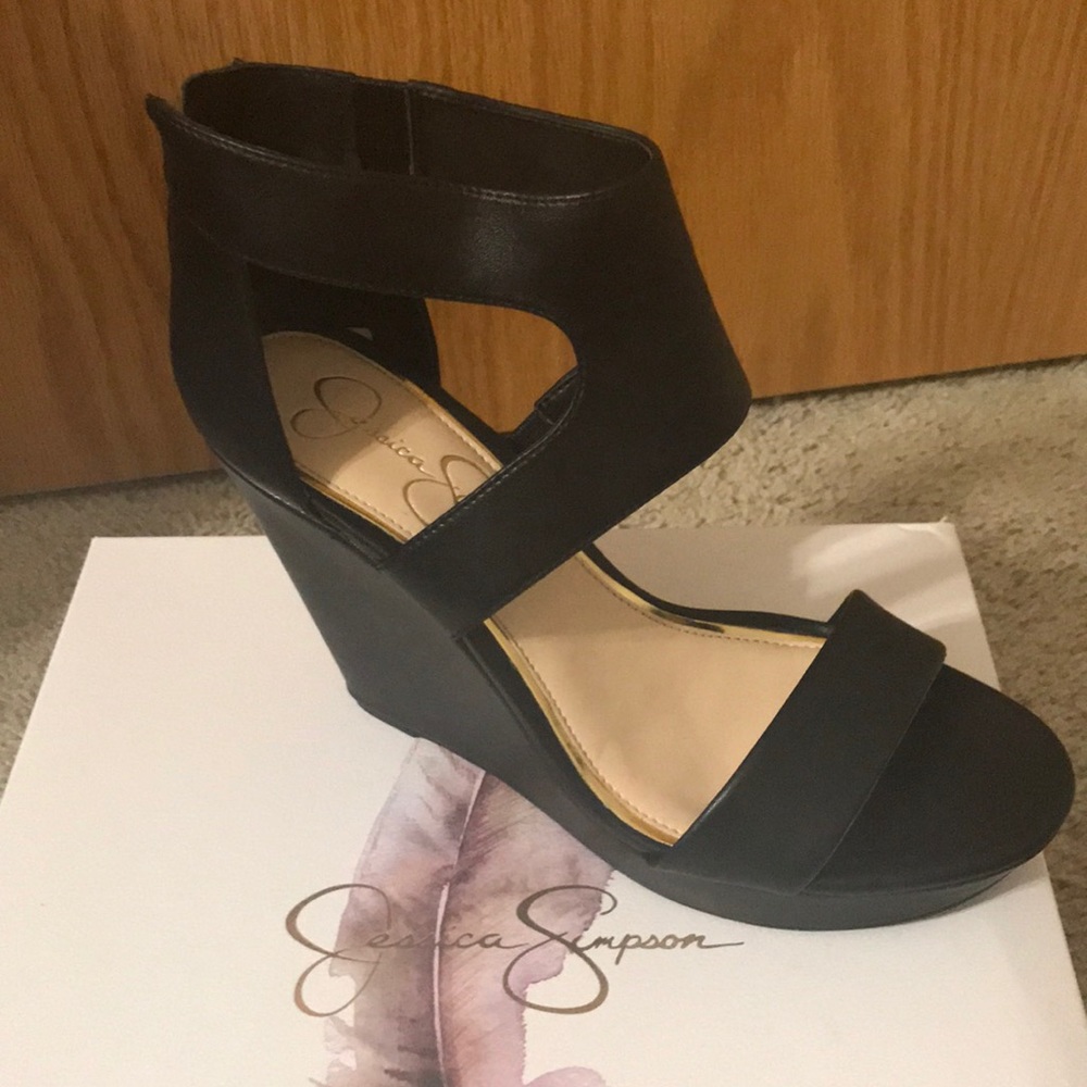 Jessica Simpson Wedge Black